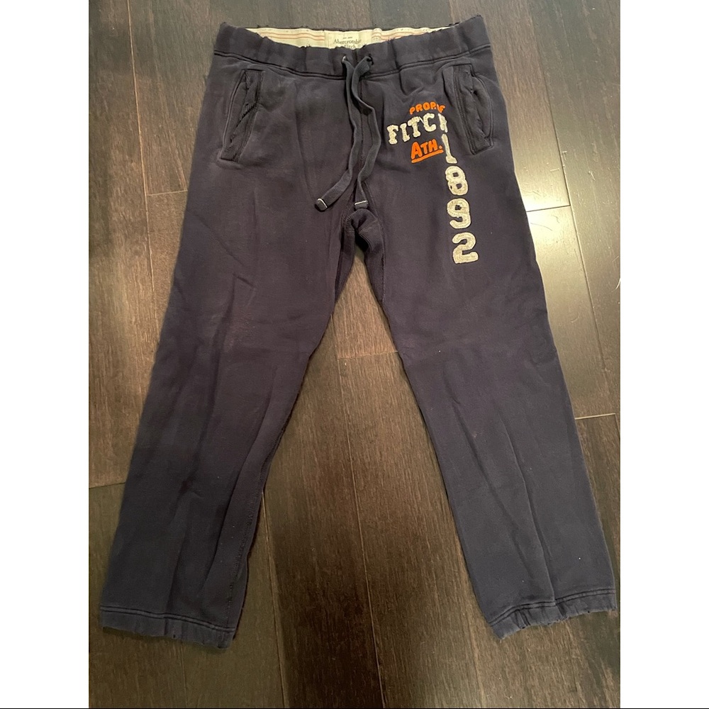 Abercrombie & Fitch • Sweatpants • Navy • Men’s • Large